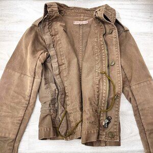 Mihara Yasuhiro Military-Style Bomber Jacket M Vintage Y2K Button Zipper Closure